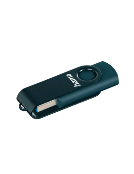Pen Drive 256GB USB-A 3.0 Hama Rotate Azul Petróleo
