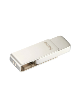 Pen Drive 128GB USB-C 3.1 Hama Uni-C Rotate Pro Prata