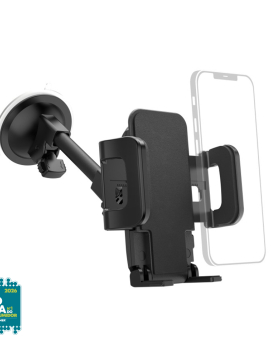 Suporte Smartphone Carro com Ventosa Compact Preto