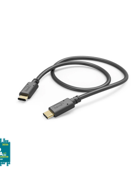 Cabo USB-C 2.0 para USB-C 1m Preto