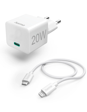 Carregador Lightning 20W Cabo 1m Branco