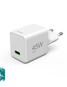 Carregador USB-C GaN 45W Super-Mini Charger Branco