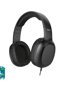 Headphones USB-C OnEar Hama Fun Preto