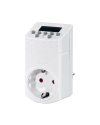 Tomada Temporizador Digital Semanal 250V Branco