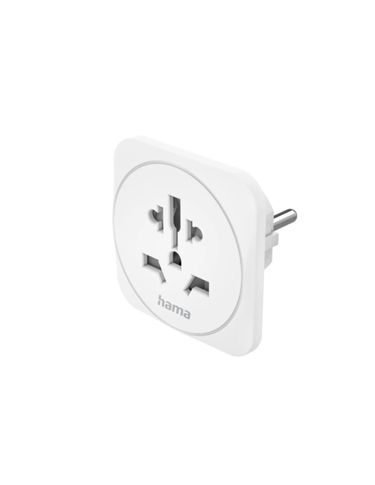 Adaptador Corrente Universal Viagem Branco