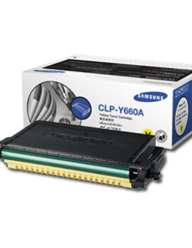 Toner Samsung Y660 Amarelo CLP-Y660A/ELS 2000 Pág.