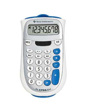 Calculadora Secretária Texas TI 1706 SV 08 Dígitos