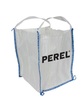 Sacos Lixo Reutilizável 300L 65x65x71cm Lixo PPL Branco 1un